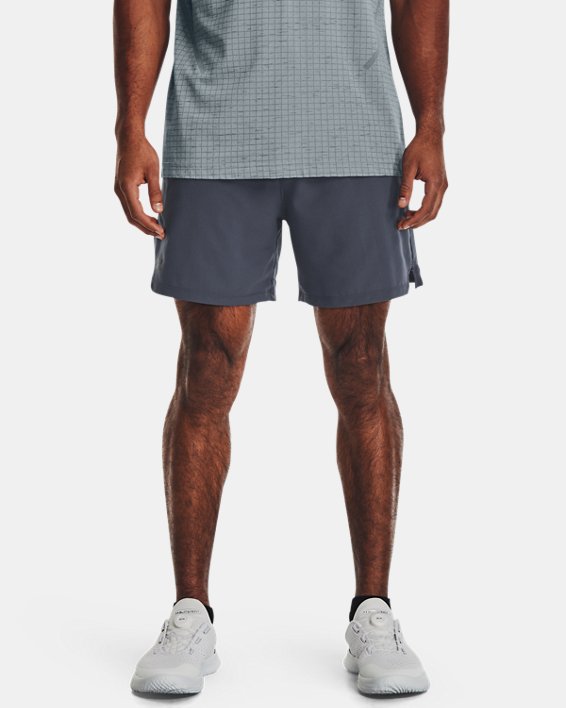 Men's UA Vanish Woven 6" Shorts, Gray, pdpMainDesktop image number 0